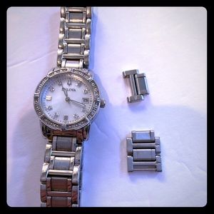 Bulova Silver Watch